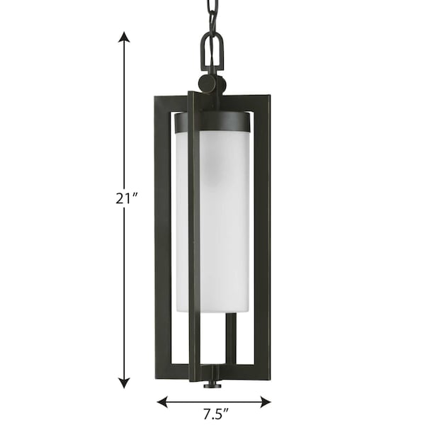 Janssen Collection Oil Rubbed Bronze One-Light Hanging Lantern